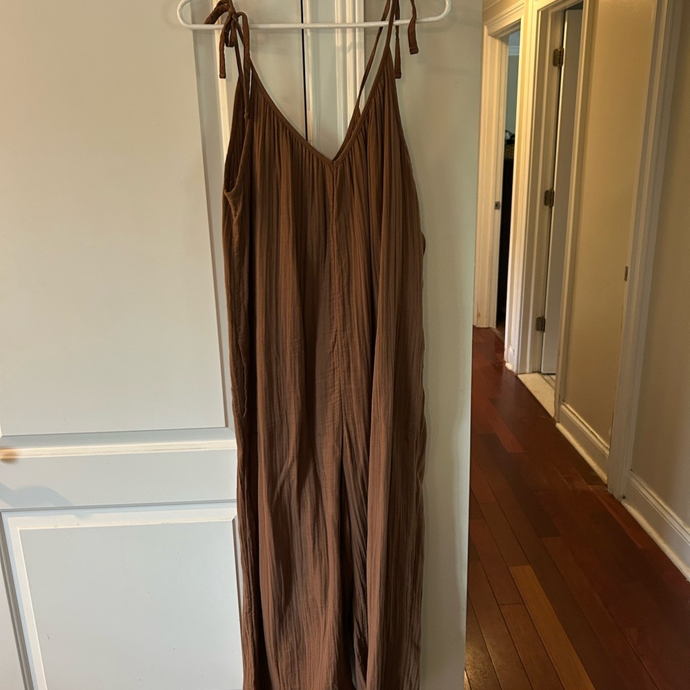 Old Navy Brown Jumpsuit